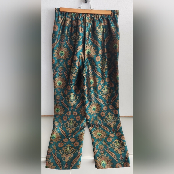 BNWT Anthropologie Maeve Jacquard Pants, Size XS - Picture 2 of 9